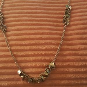 Shiny silver necklace